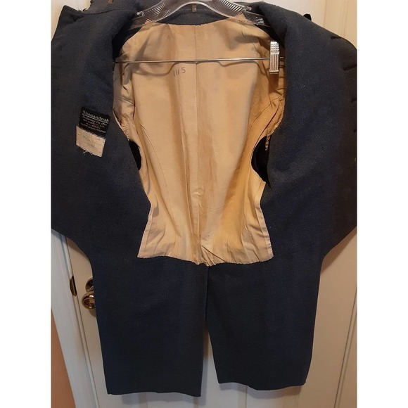 Virginia Military Institute  US ROTC Cadet Uniform Jacket/Caped Overcoat Vintage - Picture 9 of 10